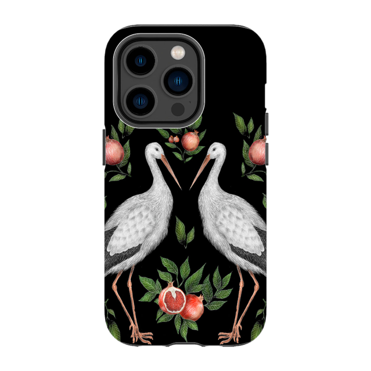 iPhone Tough Case - Storks By Catherine Rowe