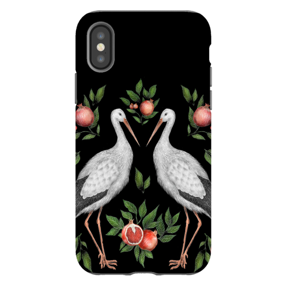 iPhone Tough Case - Storks By Catherine Rowe