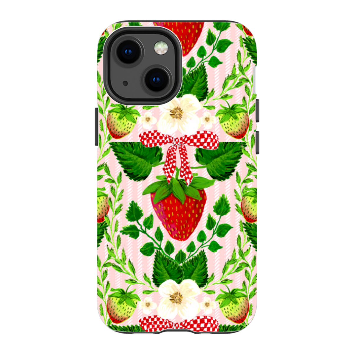 iPhone Tough Case - Strawberries I By Abby Jacobs