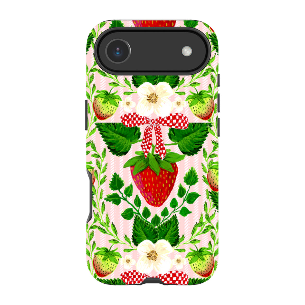 iPhone Tough Case - Strawberries I By Abby Jacobs