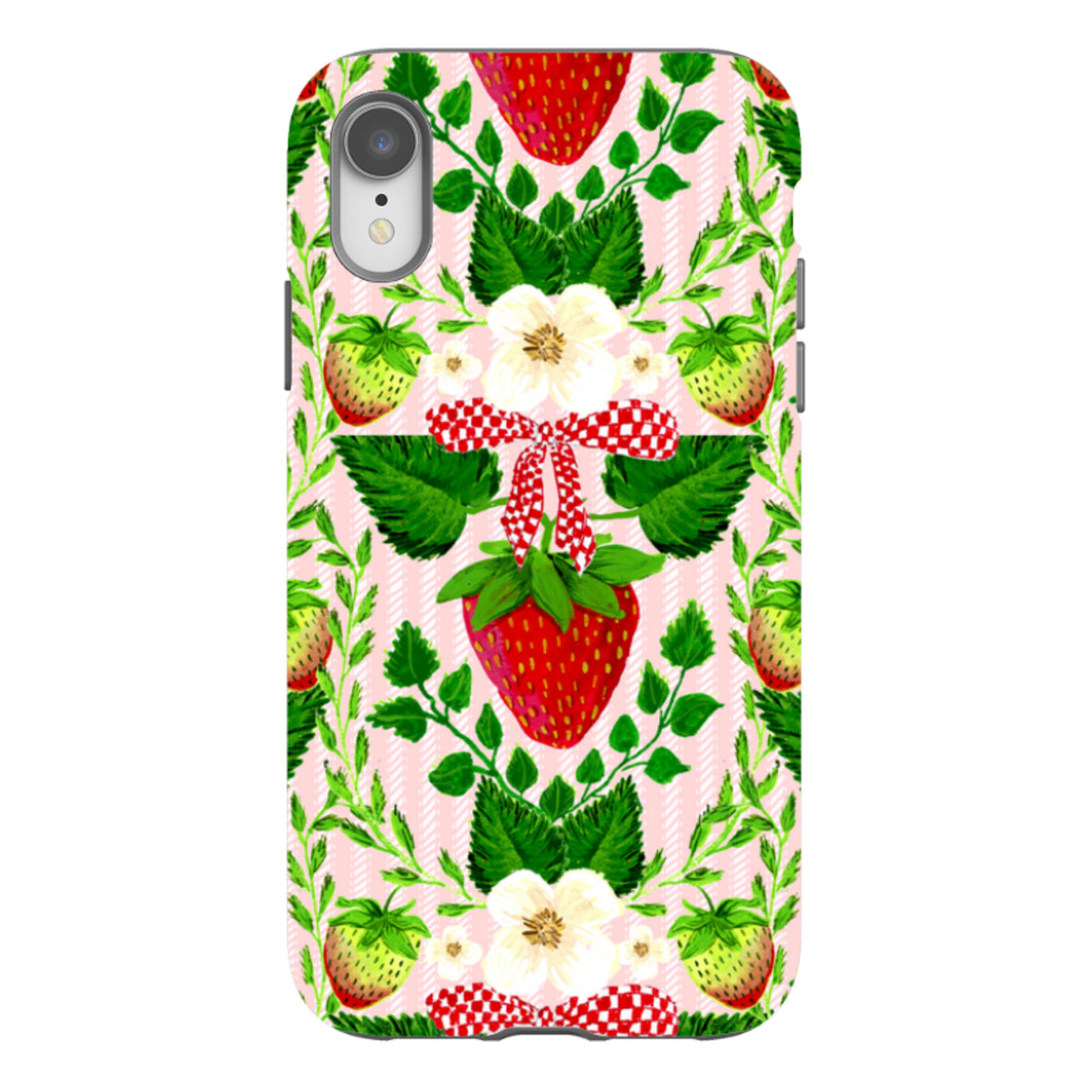 iPhone Tough Case - Strawberries I By Abby Jacobs