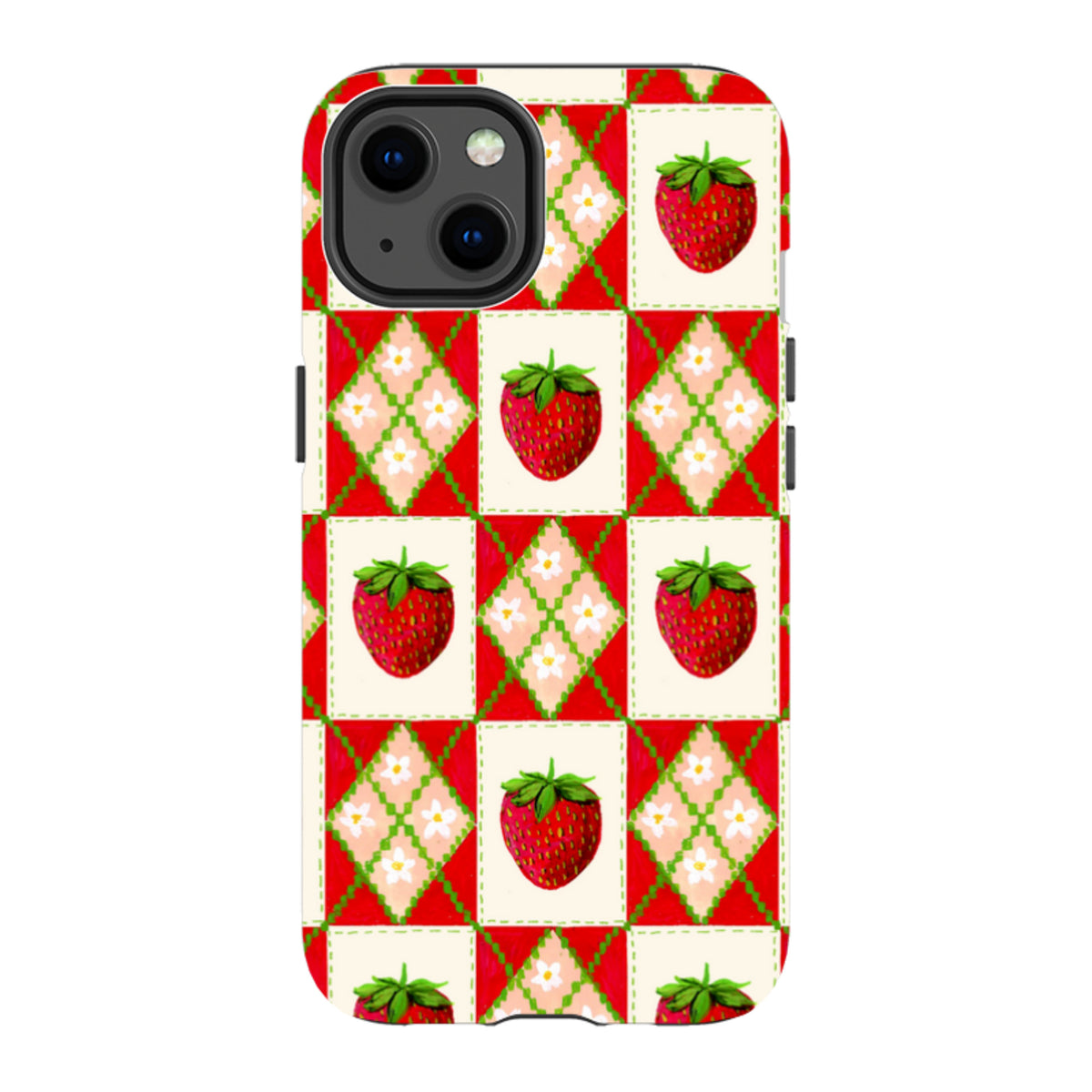 iPhone Tough Case - Strawberries II By Abby Jacobs