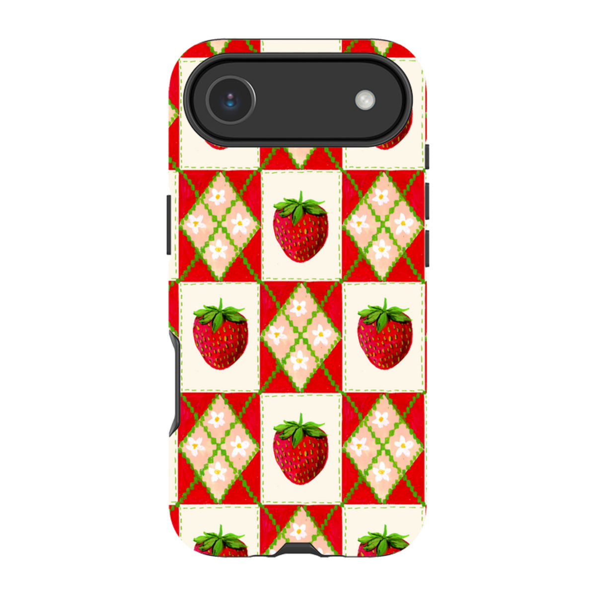 iPhone Tough Case - Strawberries II By Abby Jacobs