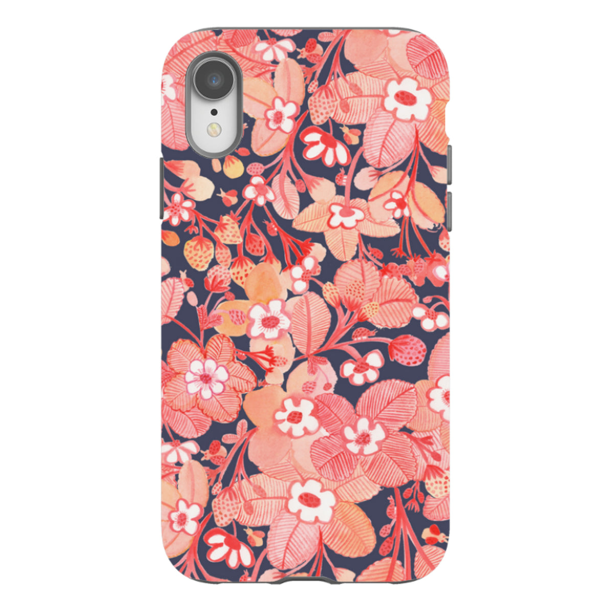 iPhone Tough Case - Strawberry Poem By Gabriela Larios