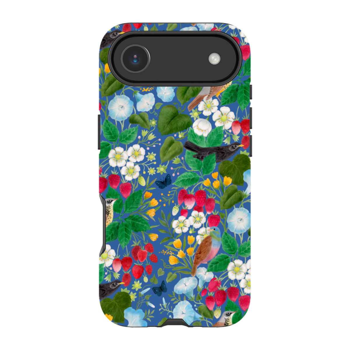 iPhone Tough Case - Strawberry Thief By Bex Parkin