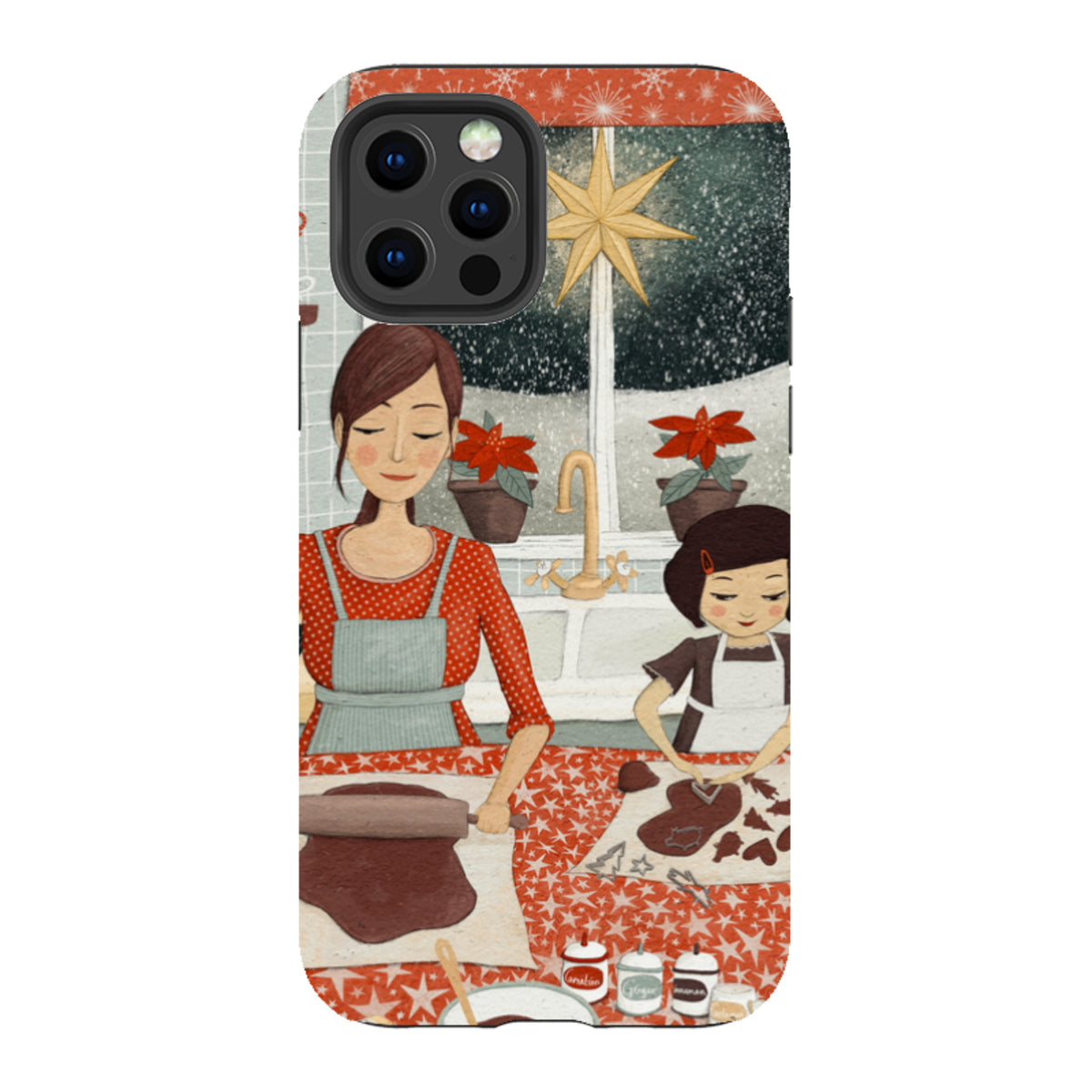 iPhone Tough Case - Sugar and Spice By Maja Lindberg