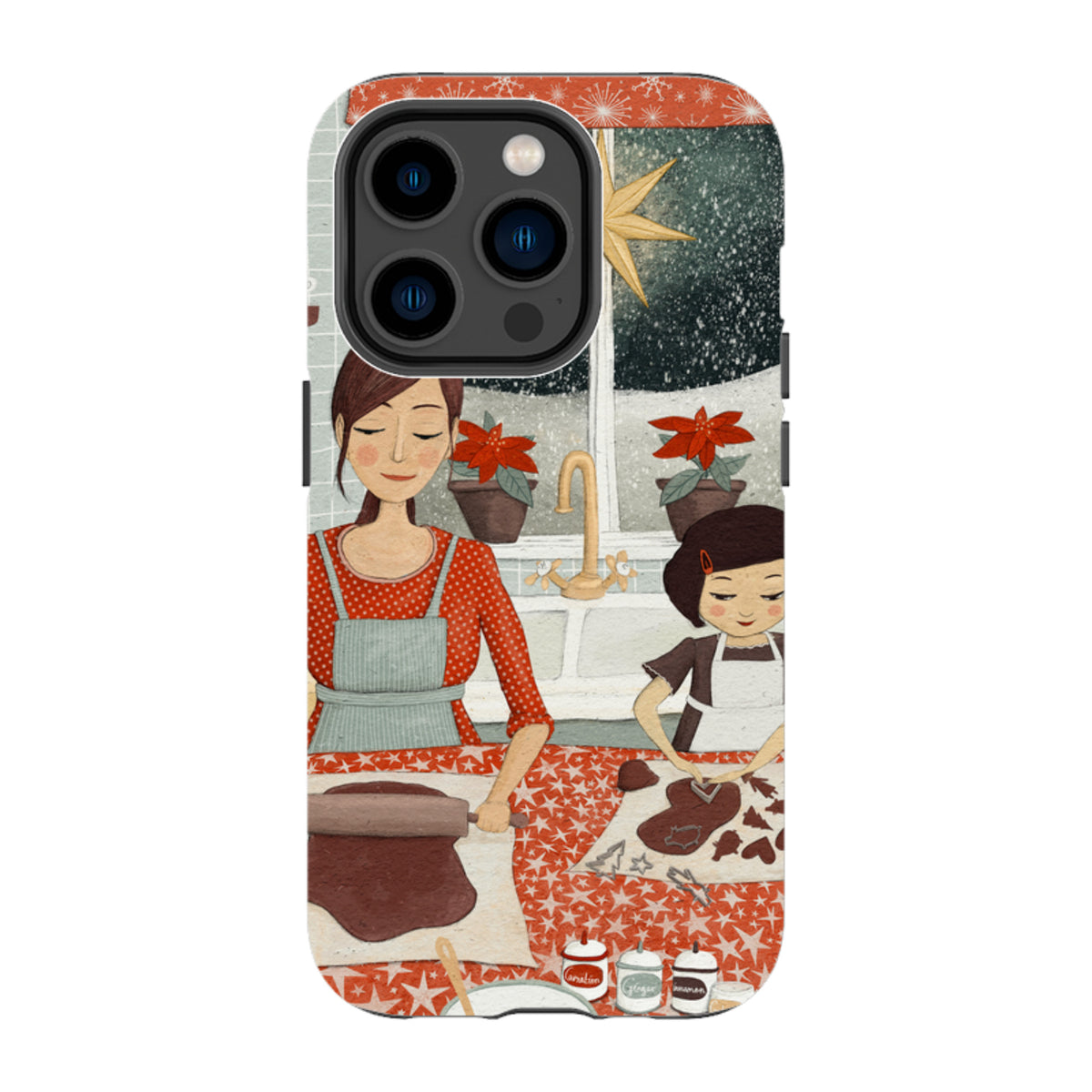 iPhone Tough Case - Sugar and Spice By Maja Lindberg
