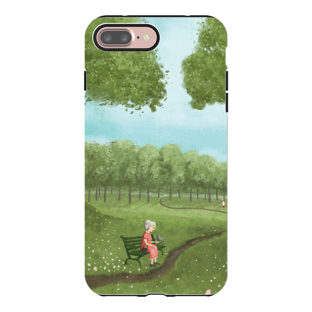iPhone Tough Case - Summer By Maja Lindberg
