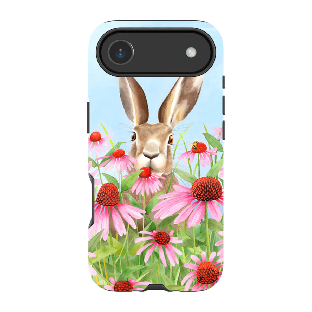 iPhone Tough Case - Summer Hare By Bex Parkin