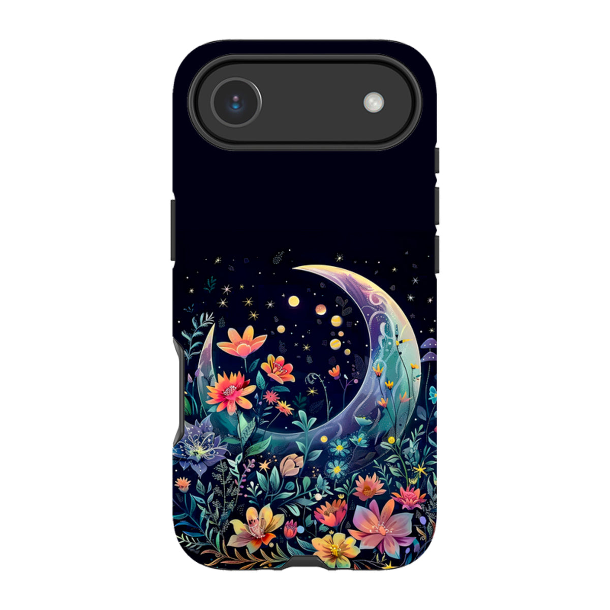 iPhone Tough Case - Summer Moon Floral II