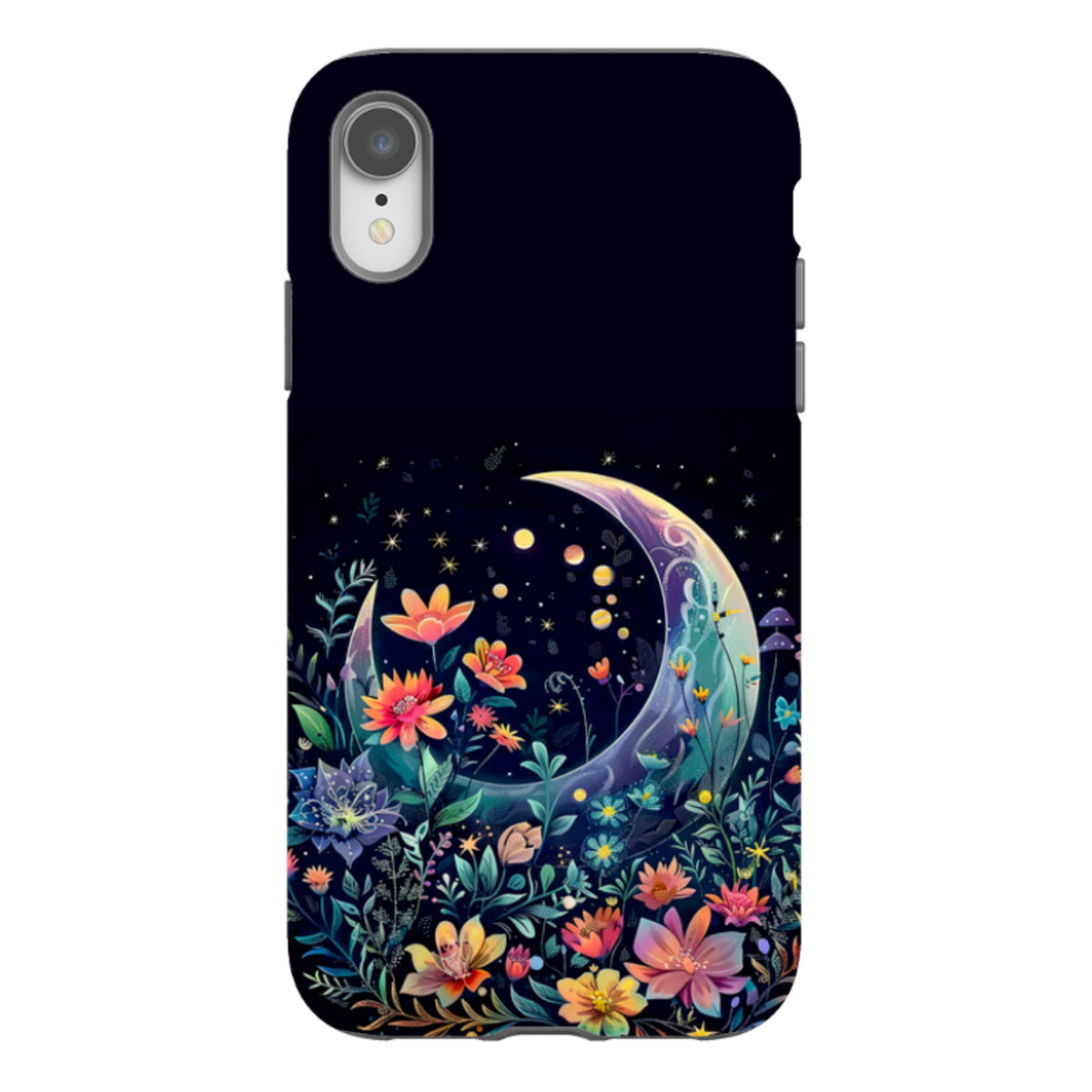 iPhone Tough Case - Summer Moon Floral II