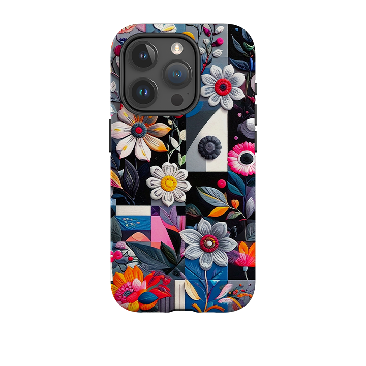 iPhone Tough Case - Summer Petal Garden