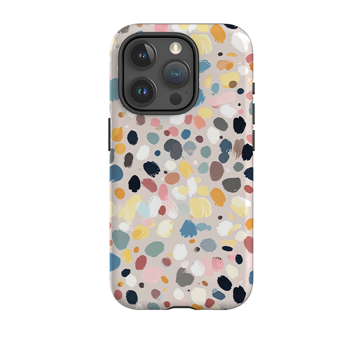 iPhone Tough Case - Summer Polka