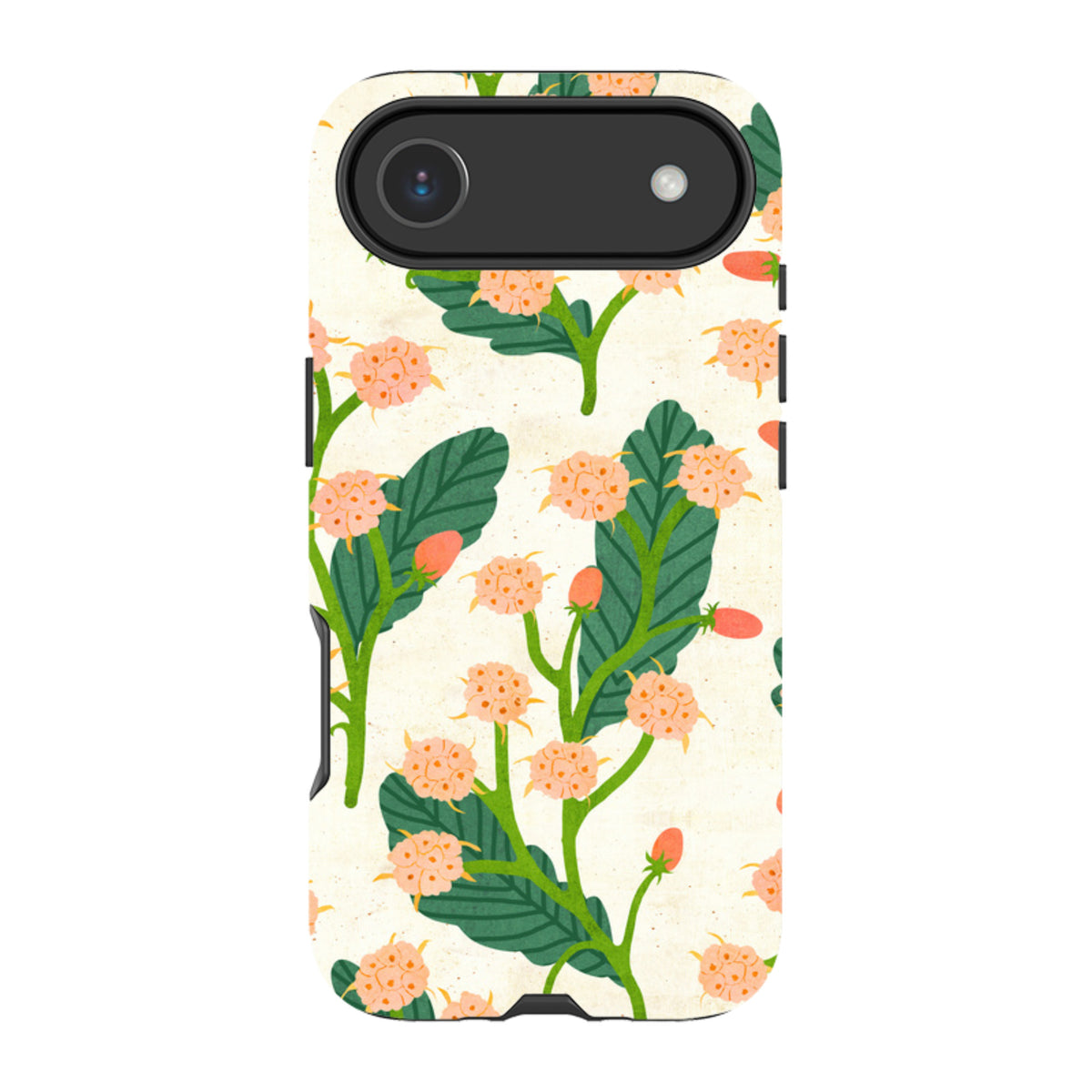 iPhone Tough Case - Summer Seeds Cream By Katherine Quinn