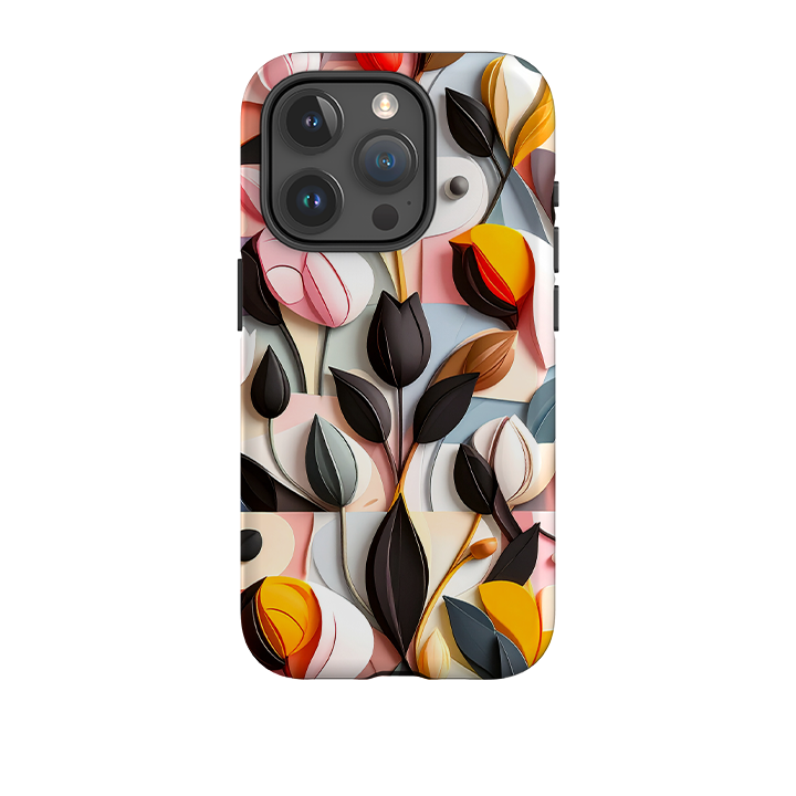 Здрав кейс за iPhone - Летни лалета