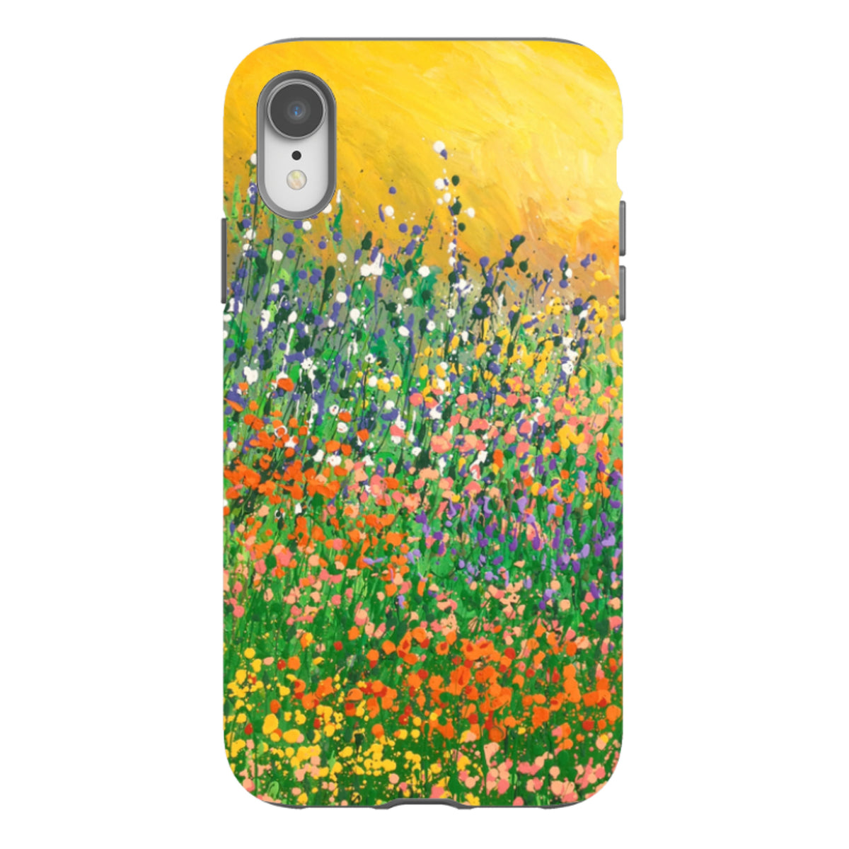 iPhone Tough Case - Sun Garden By Linda Calvert Jacobson