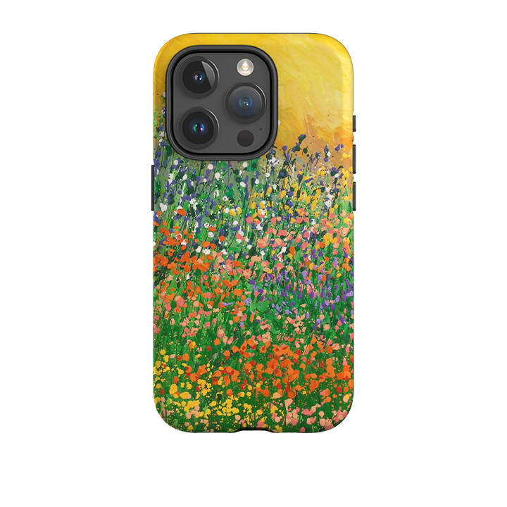 iPhone Tough Case - Sun Garden By Linda Calvert Jacobson