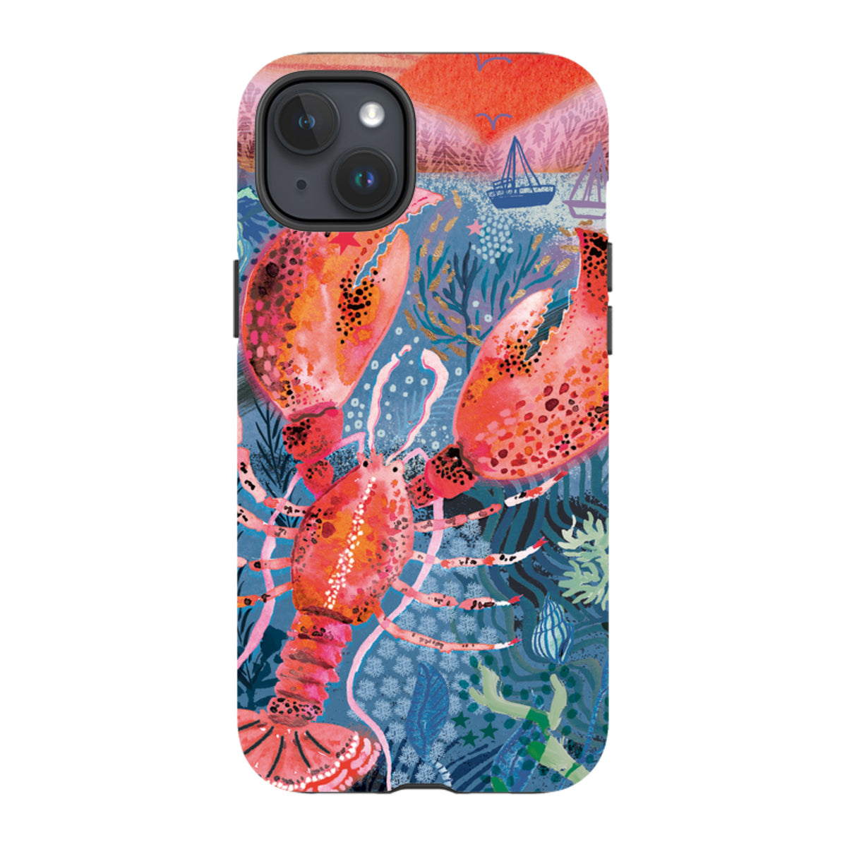 iPhone Tough Case - Sunset Over Scotland By Emma Frances Grant
