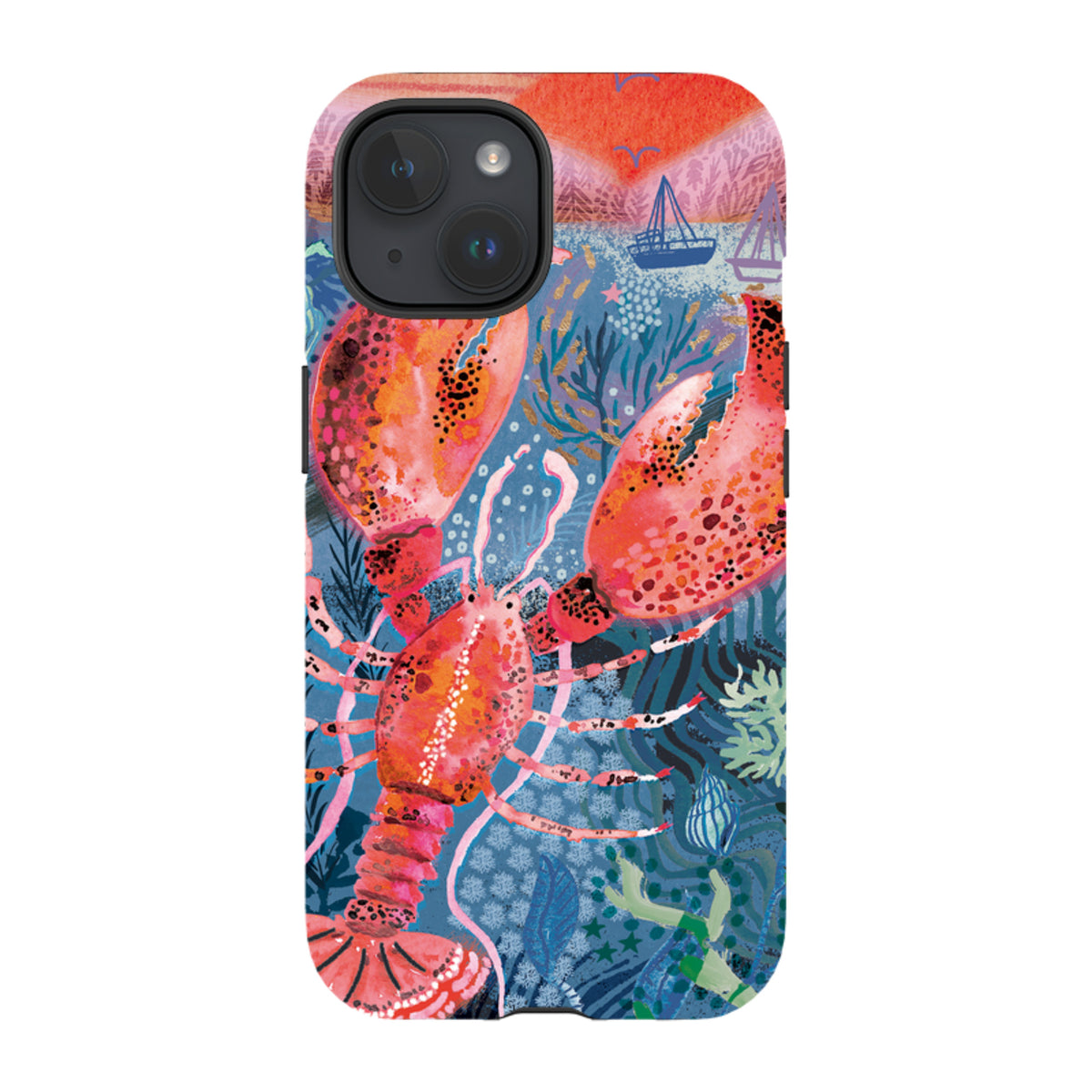 iPhone Tough Case - Sunset Over Scotland By Emma Frances Grant