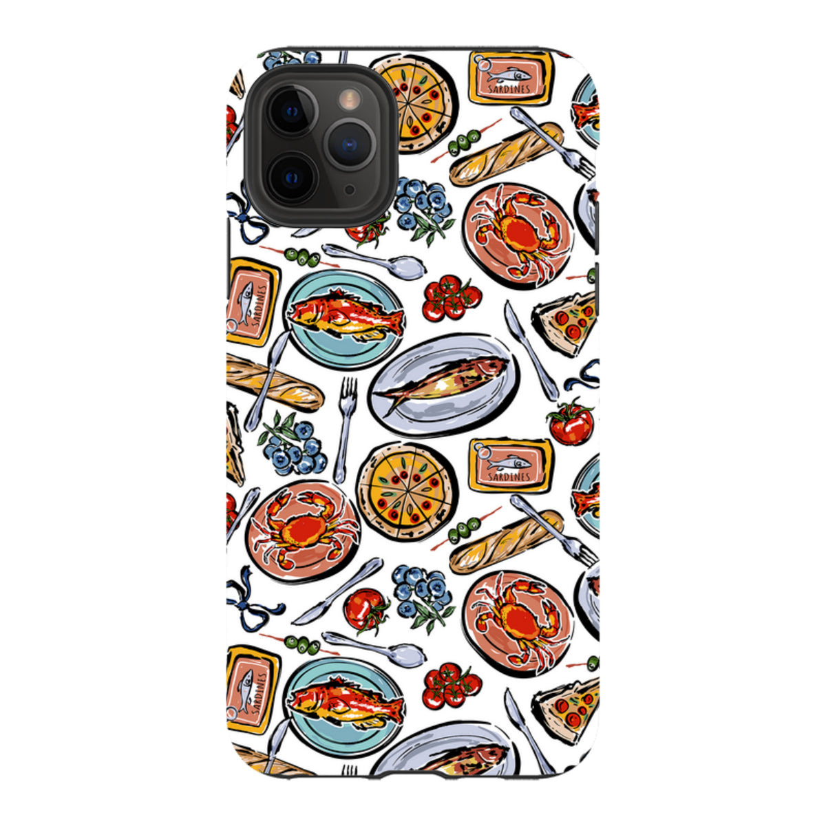 iPhone Tough Case - Sunshine and Sardines
