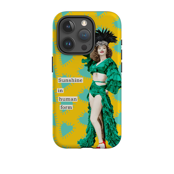 iPhone Tough Case - Sunshine In Human Form By Clare Jordan