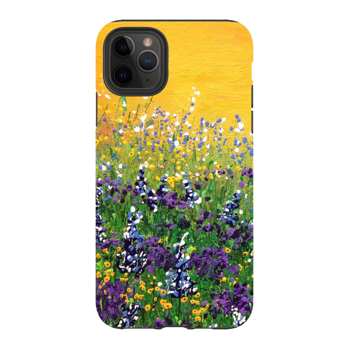 iPhone Tough Case - Sunshine Meadow By Linda Calvert Jacobson