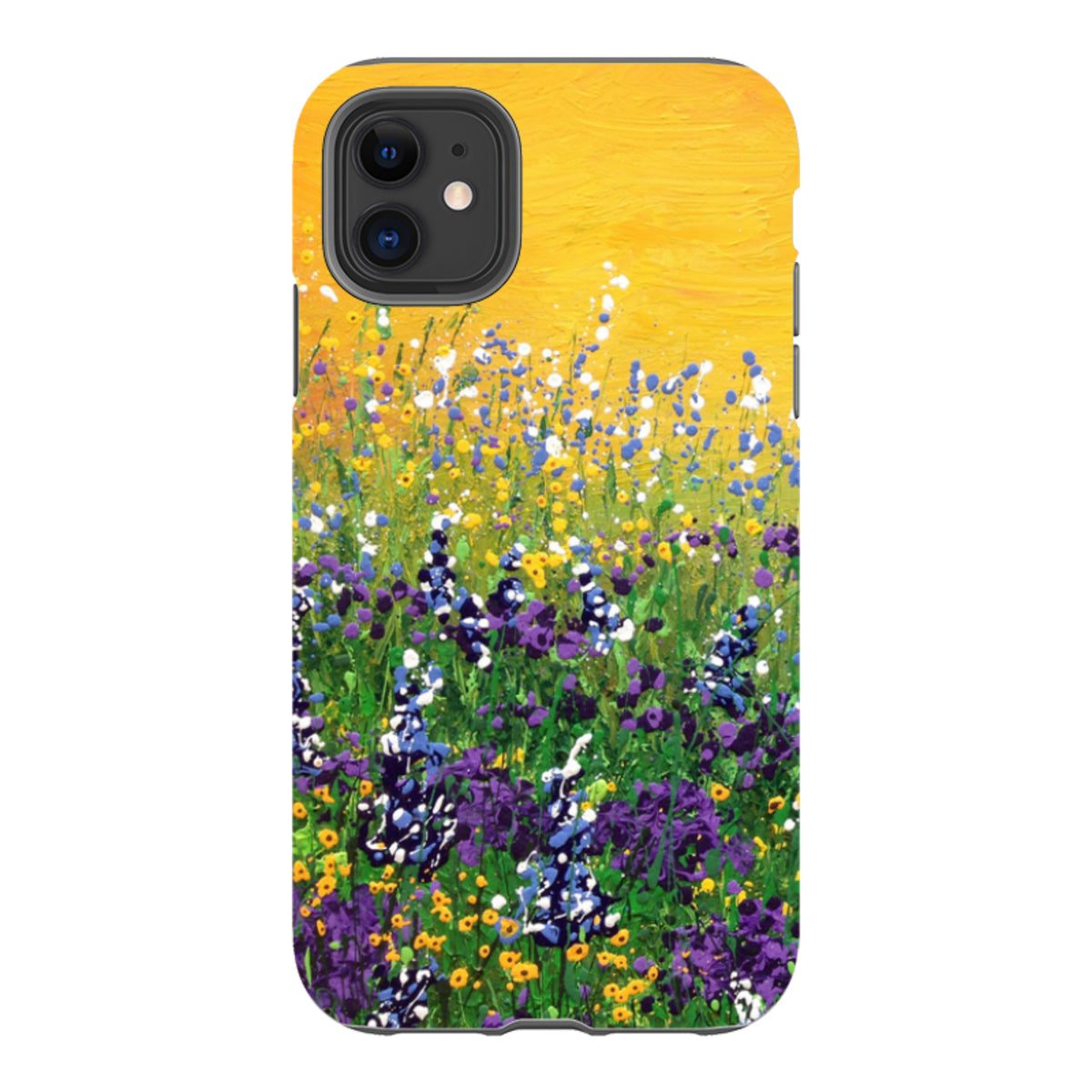 iPhone Tough Case - Sunshine Meadow By Linda Calvert Jacobson