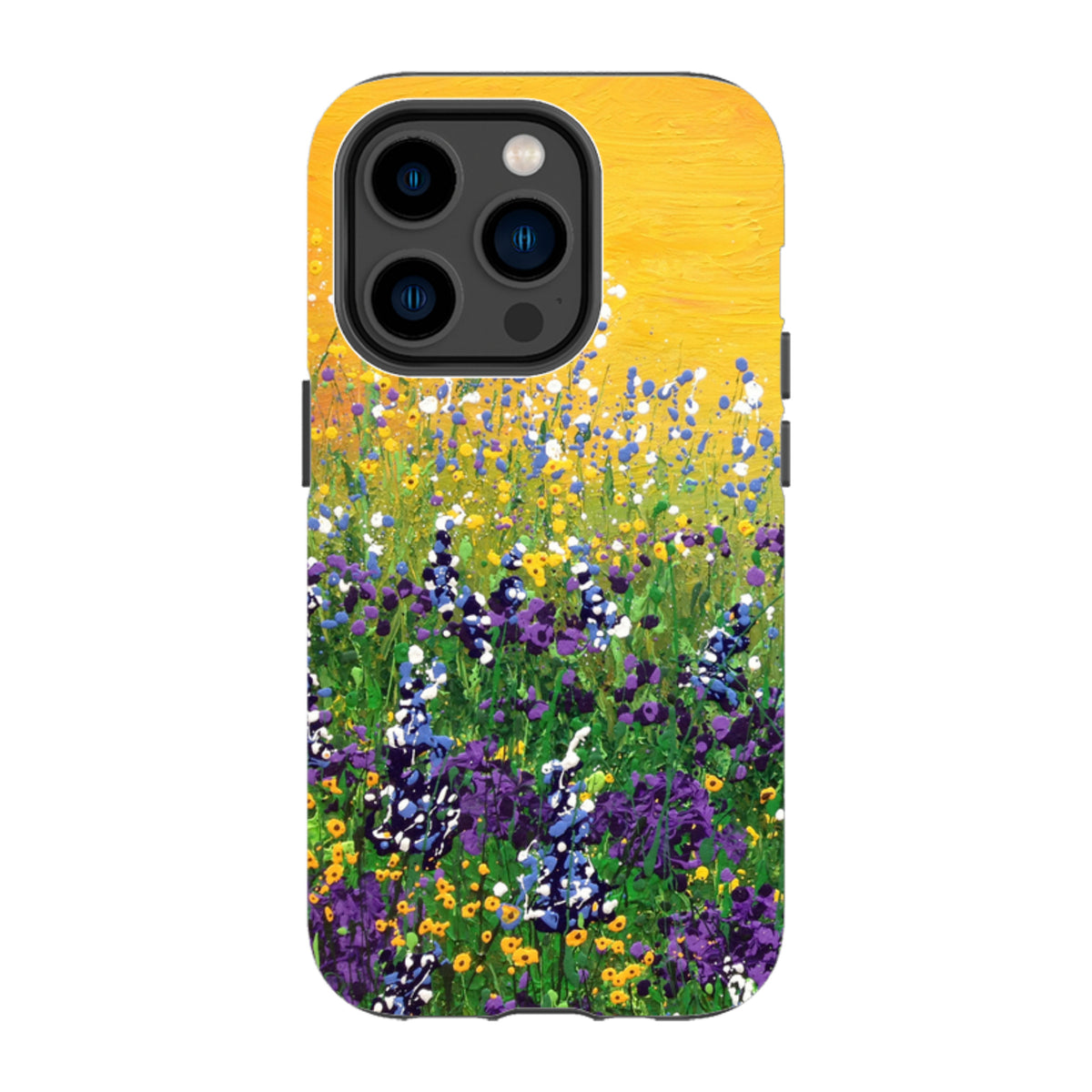 iPhone Tough Case - Sunshine Meadow By Linda Calvert Jacobson