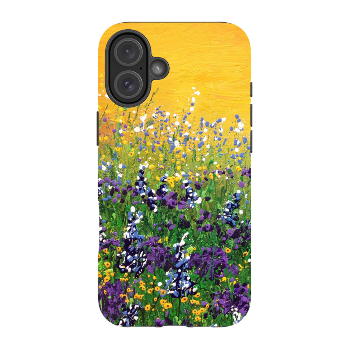 iPhone Tough Case - Sunshine Meadow By Linda Calvert Jacobson