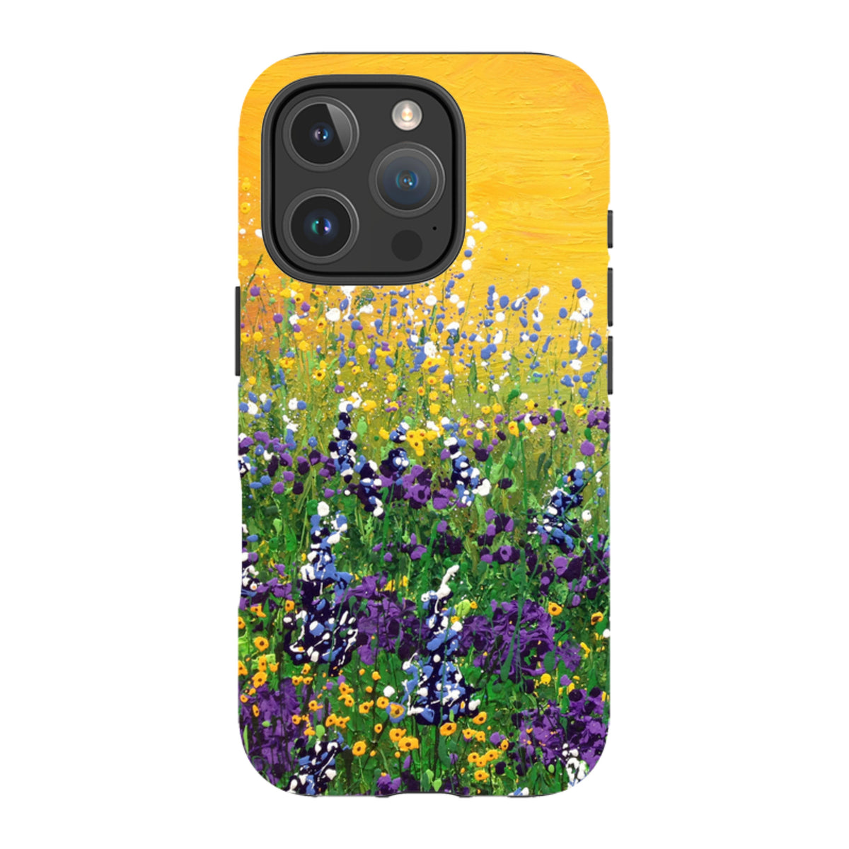 iPhone Tough Case - Sunshine Meadow By Linda Calvert Jacobson