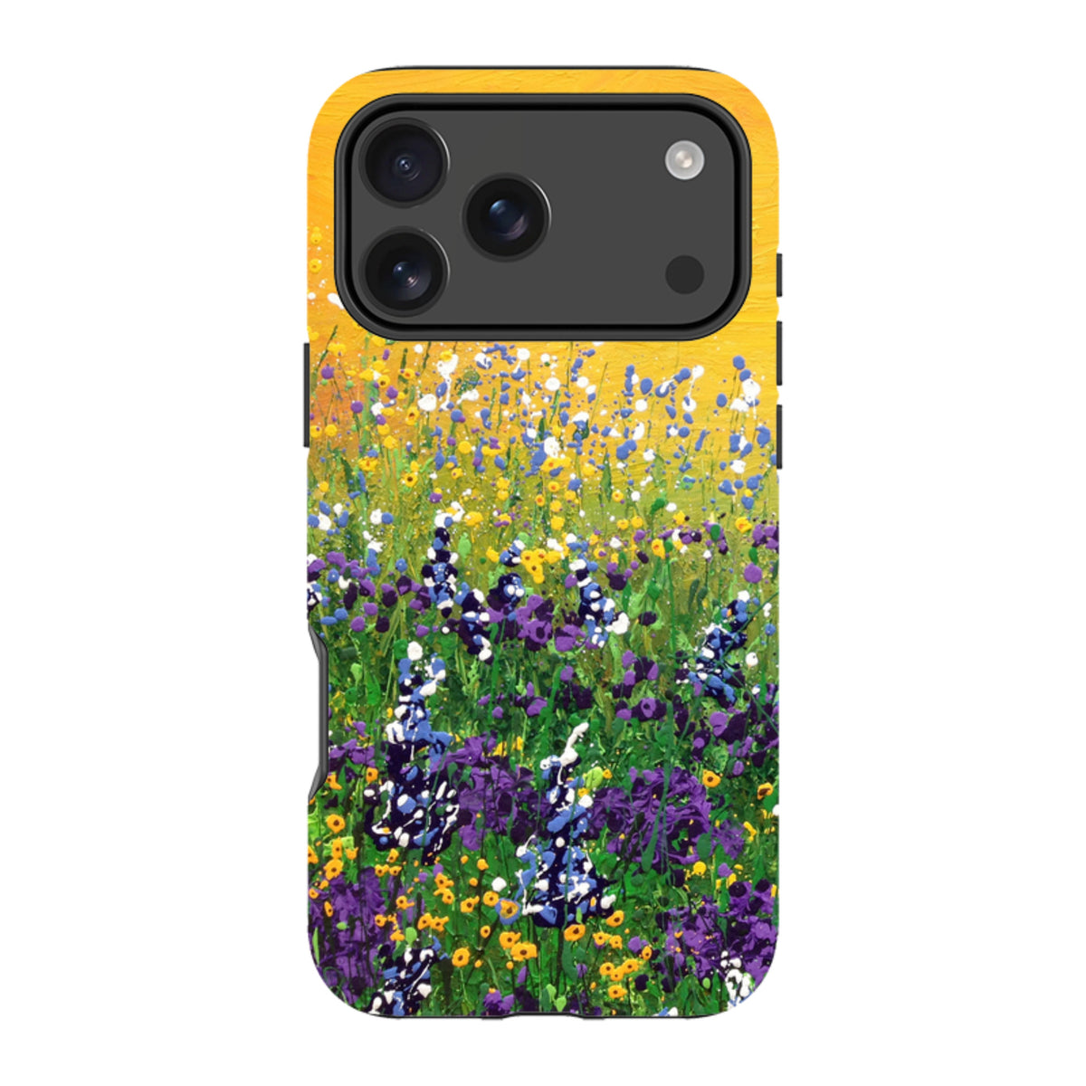 iPhone Tough Case - Sunshine Meadow By Linda Calvert Jacobson
