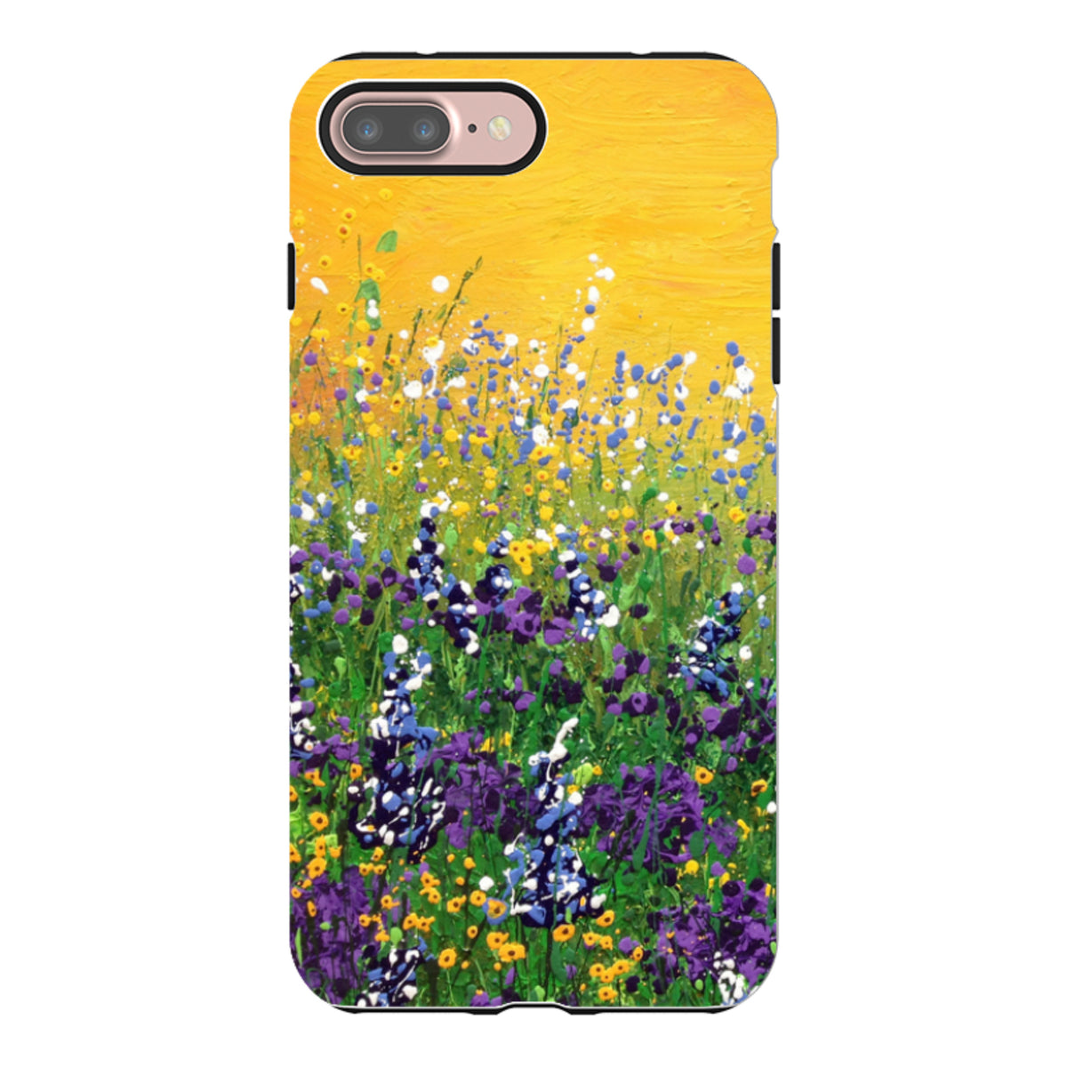 iPhone Tough Case - Sunshine Meadow By Linda Calvert Jacobson