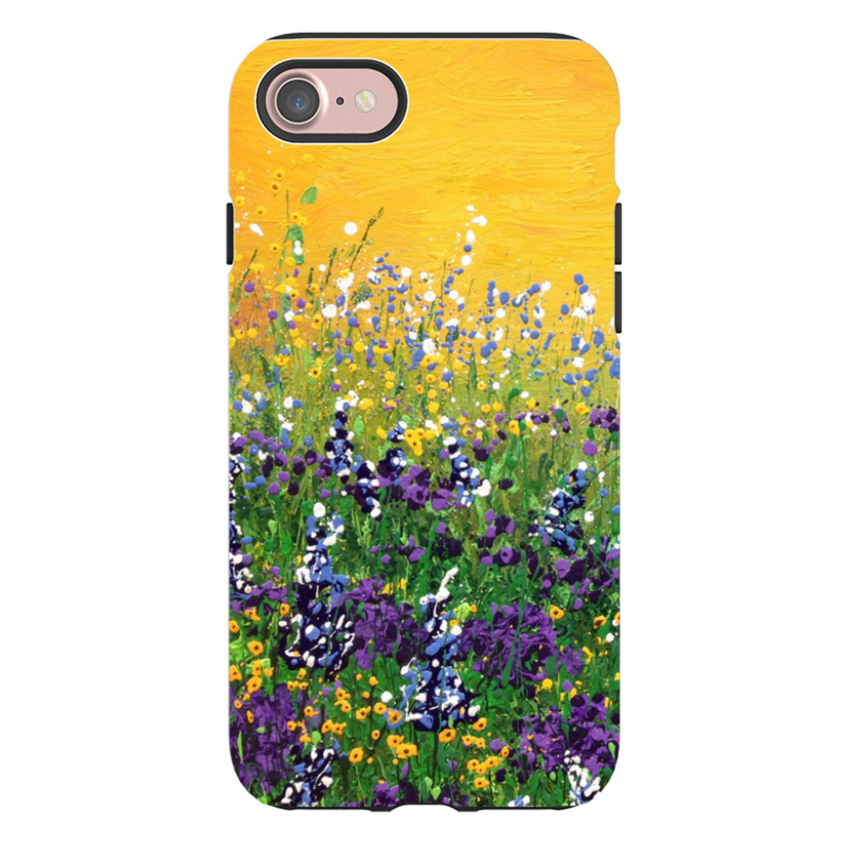 iPhone Tough Case - Sunshine Meadow By Linda Calvert Jacobson