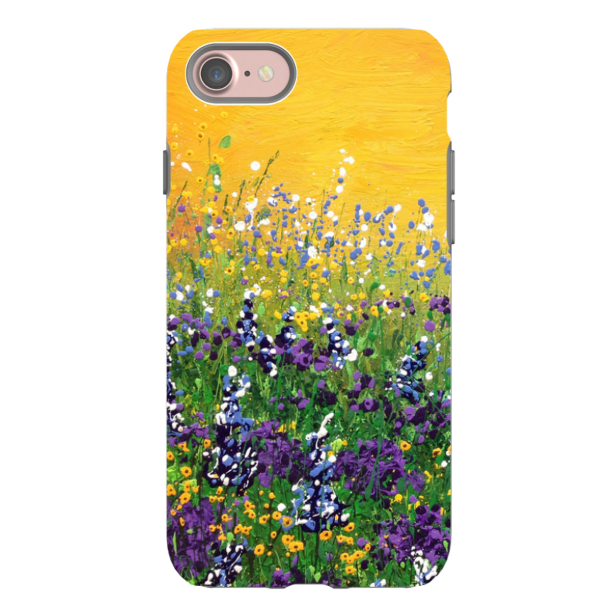 iPhone Tough Case - Sunshine Meadow By Linda Calvert Jacobson