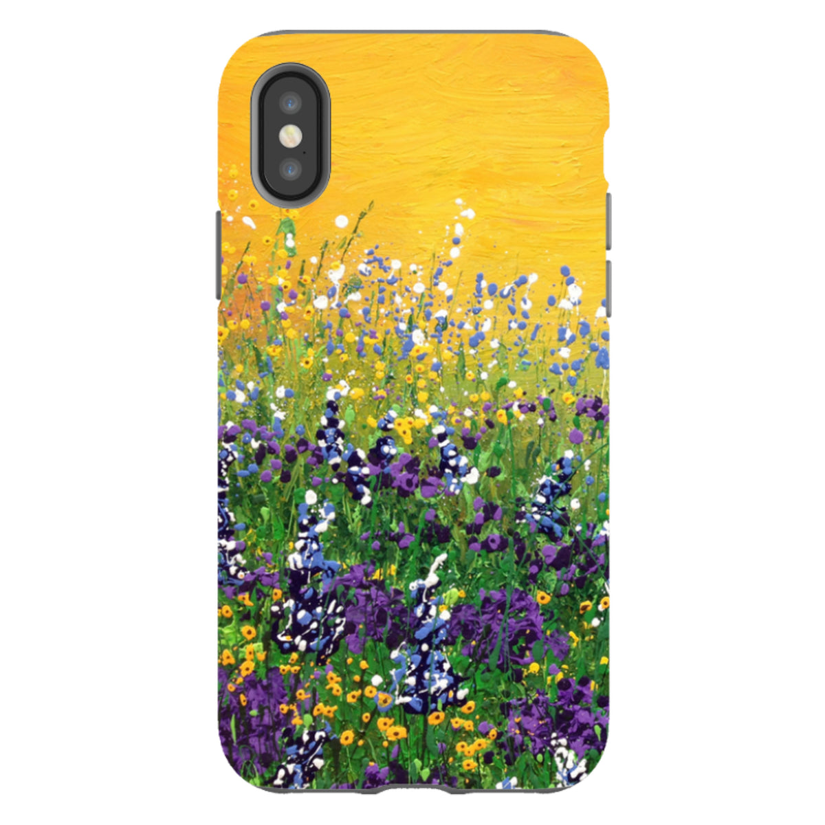 iPhone Tough Case - Sunshine Meadow By Linda Calvert Jacobson