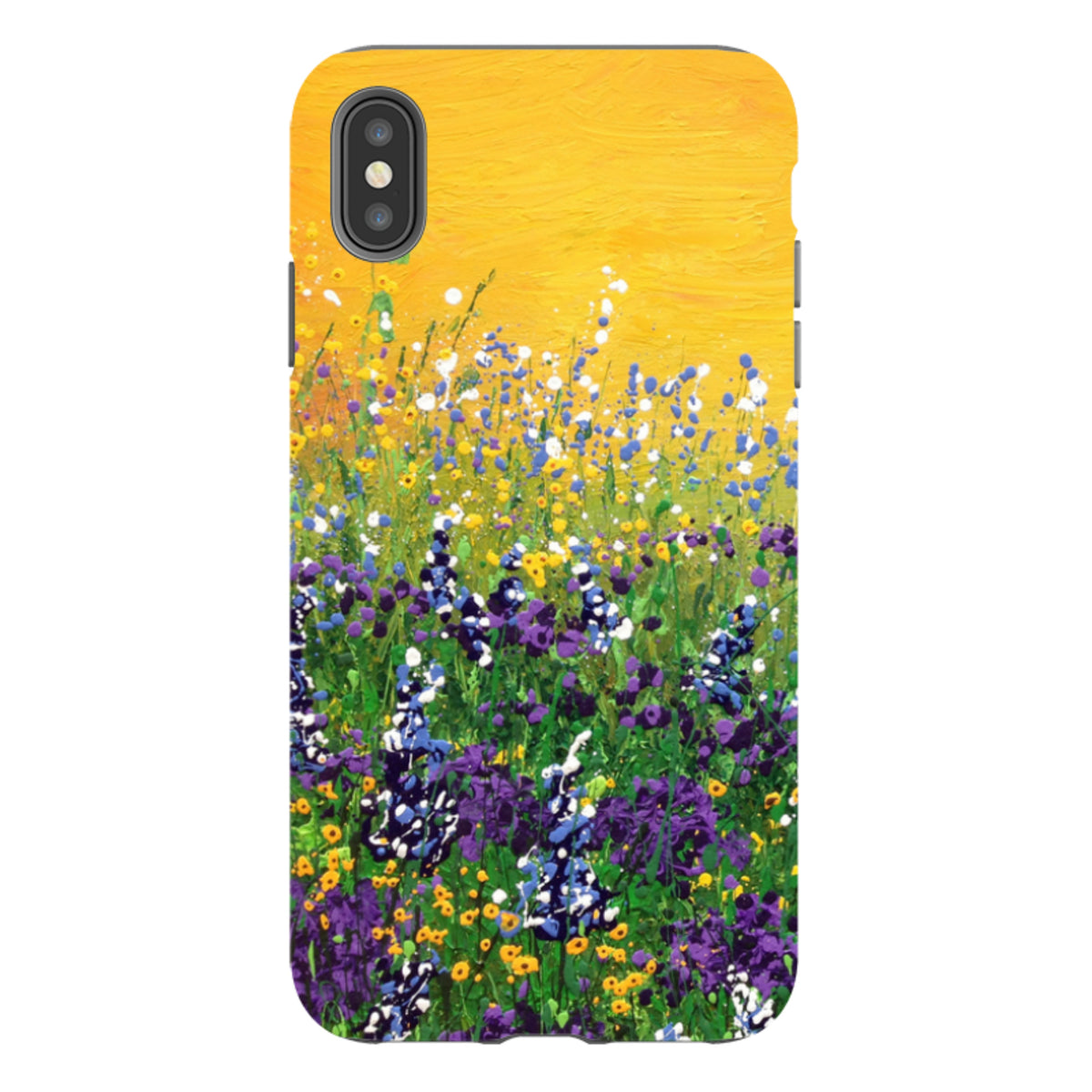 iPhone Tough Case - Sunshine Meadow By Linda Calvert Jacobson