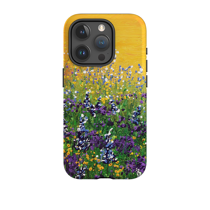 iPhone Tough Case - Sunshine Meadow By Linda Calvert Jacobson