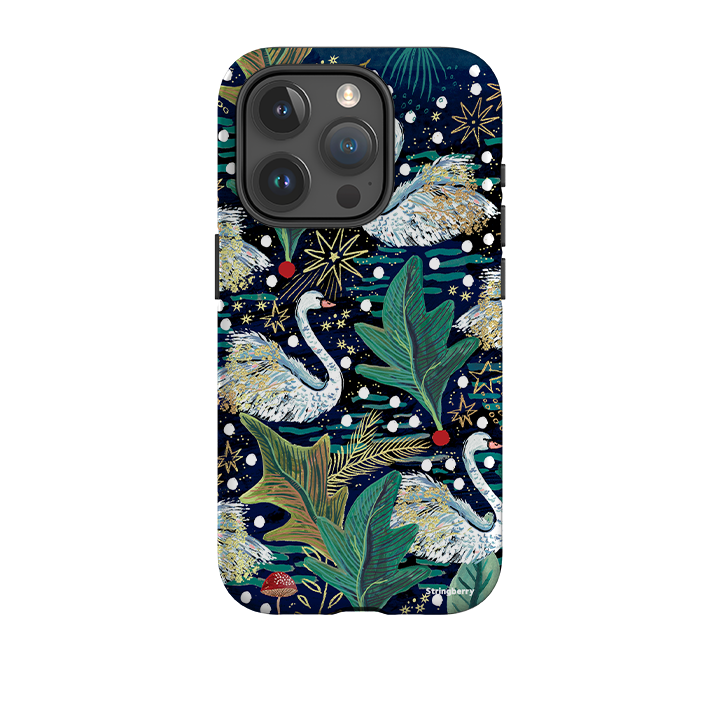 iPhone Tough Case - Swan By Emma Frances Grant