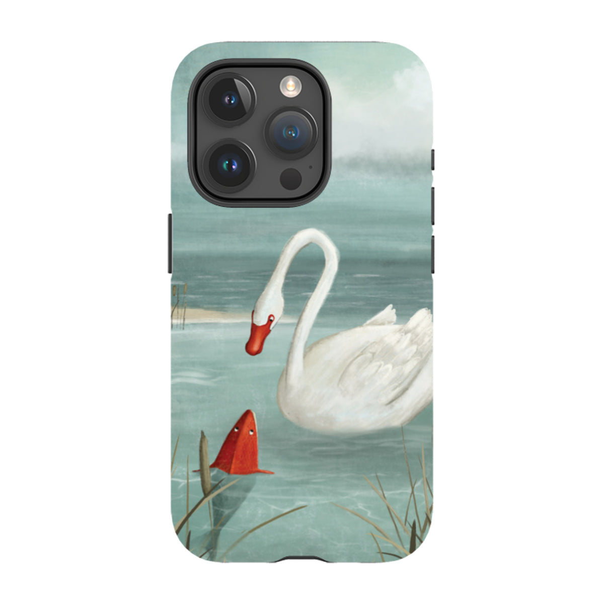 iPhone Tough Case - Swanfish By Maja Lindberg
