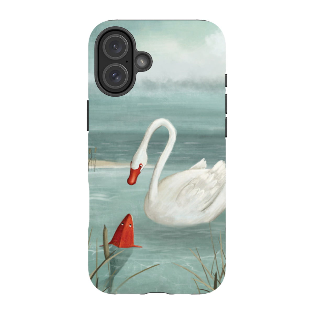 iPhone Tough Case - Swanfish By Maja Lindberg