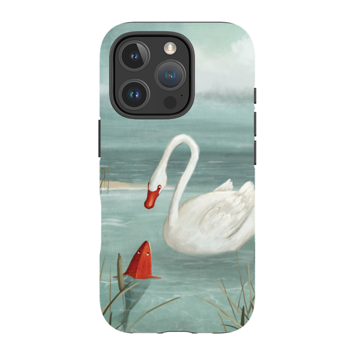 iPhone Tough Case - Swanfish By Maja Lindberg