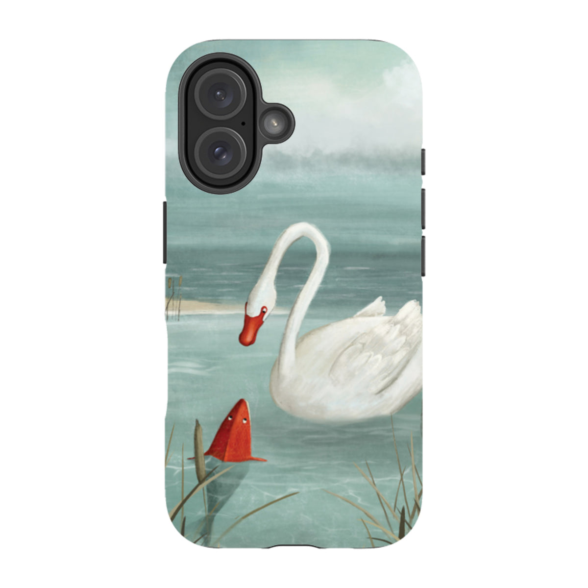 iPhone Tough Case - Swanfish By Maja Lindberg