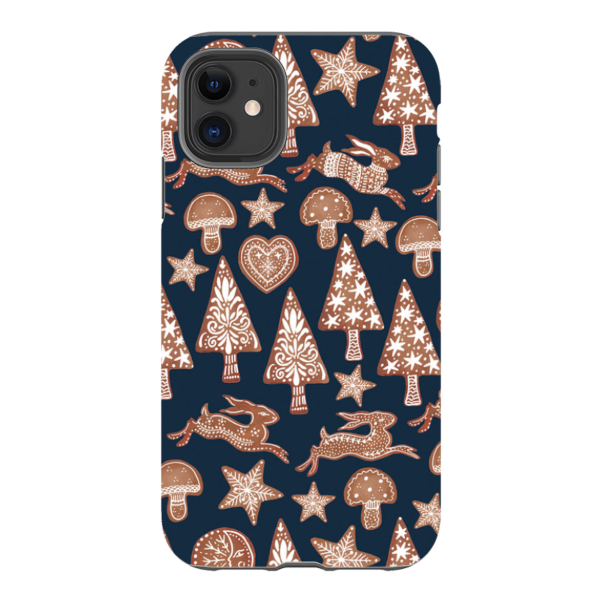 iPhone Tough Case - Sweet Treats Dark By Emma Frances Grant