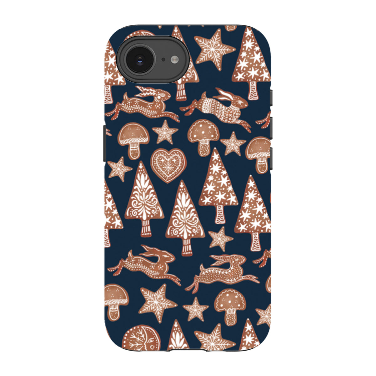 iPhone Tough Case - Sweet Treats Dark By Emma Frances Grant