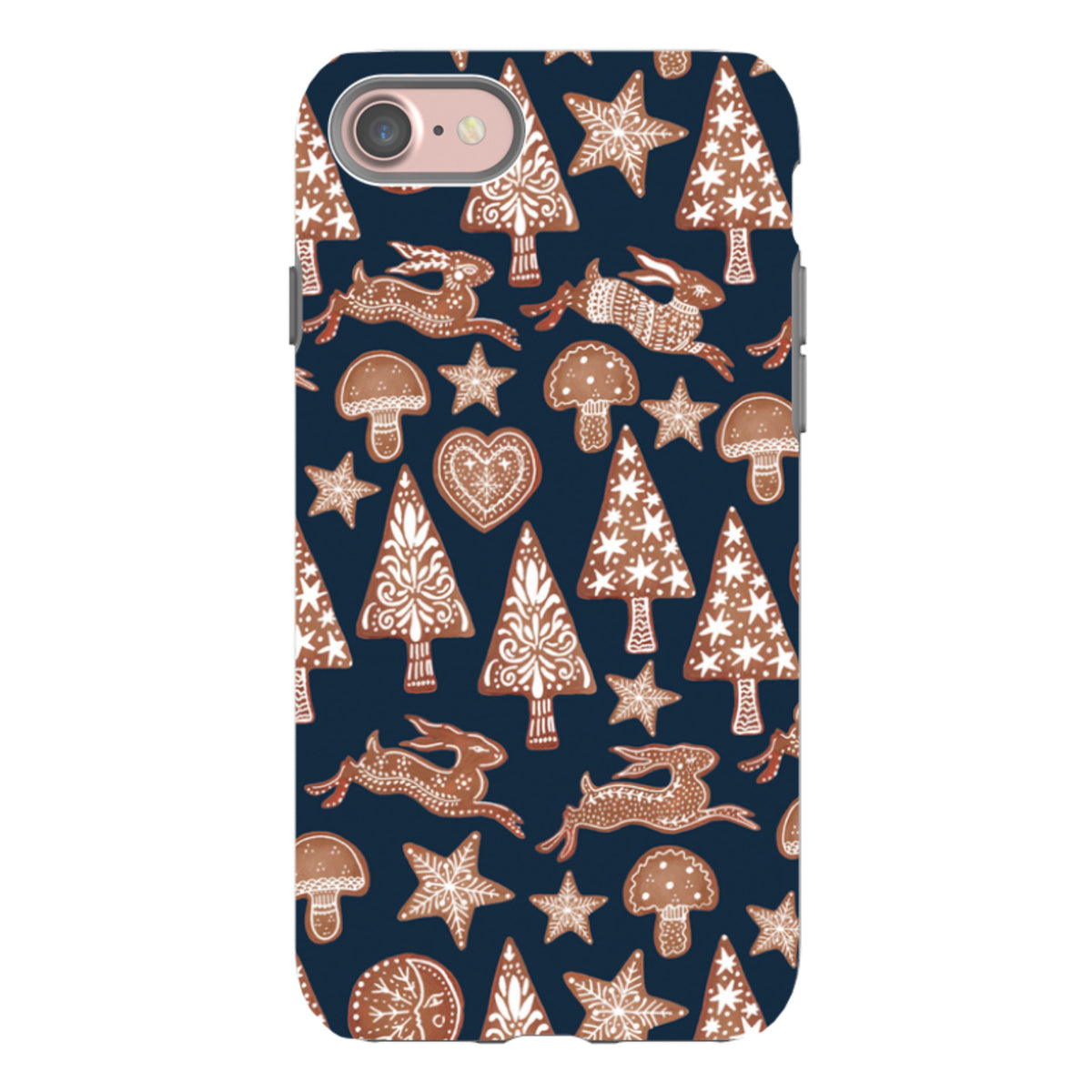 iPhone Tough Case - Sweet Treats Dark By Emma Frances Grant