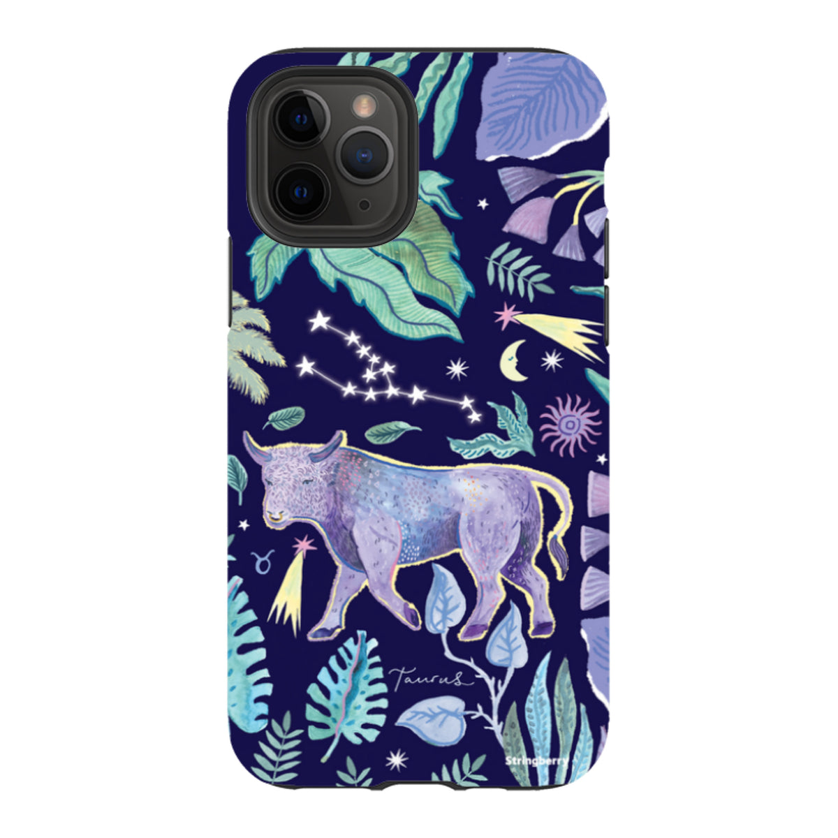 iPhone Tough Case - Taurus By Emma Frances Grant