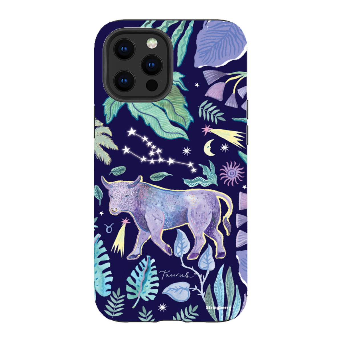 iPhone Tough Case - Taurus By Emma Frances Grant