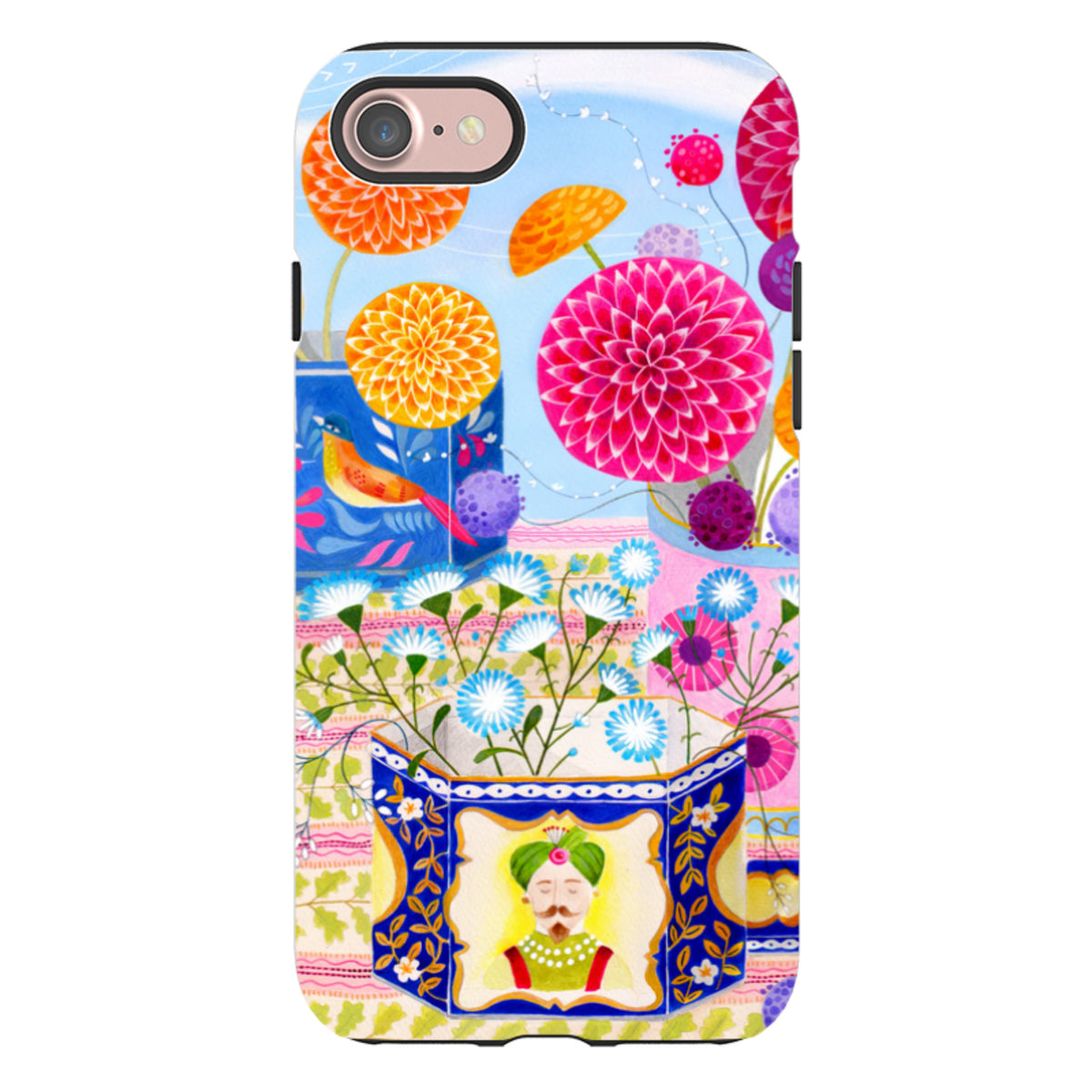 iPhone Tough Case - Tea Caddies By Bex Parkin