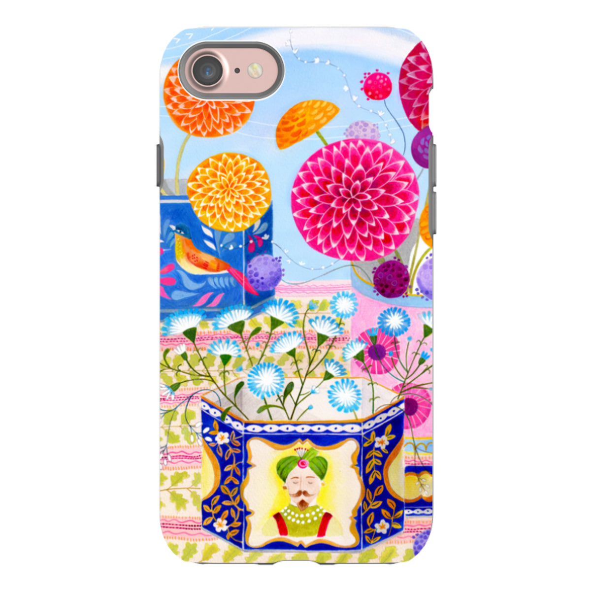 iPhone Tough Case - Tea Caddies By Bex Parkin