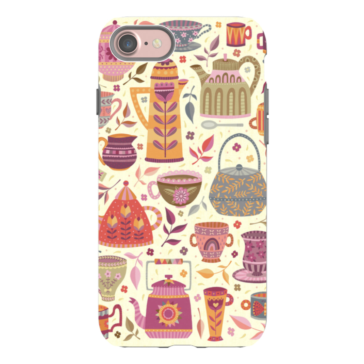iPhone Tough Case - Tea Time By Suzy Taylor